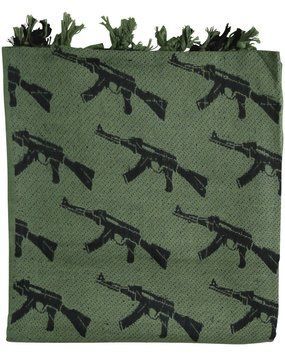 Арафатка шемаг KOMBAT UK Gun Shemagh kb-gus-olgr