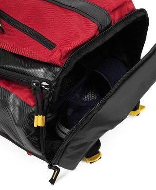 Рюкзак Nike JDN MOTO BACKPACK червоний, чорний Діт 48х33х23см 9A0618-U10