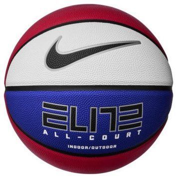 Мяч баскетбольный Nike ELITE ALL COURT 8P 2.0 DEFLATED white/blue/red size 7 N.100.4088.619.07