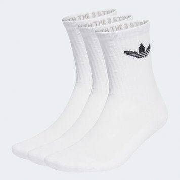 Шкарпетки Adidas TR CREW S 3P білий Уні  IJ5616