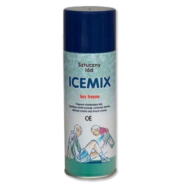 Охлаждающий спрей "заморозка" спортивная ICEMIX" 400мл. * 12 шт.(Польша) ICEMIX-12