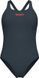 Купальник закритий для жінок Arena TEAM SWIMSUIT SWIM PRO SOLID темно-сірий Жін 46 004760-504 фото 1