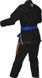 Костюм для бразильського джиу-джитсу RDX BRAZILIAN JIU-JITSU SUIT чорний A4 BJJ-S1B фото 7