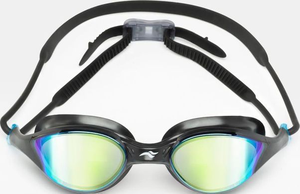 Окуляри для плавання Aqua Speed VORTEX MIRROR+CASE 8899 чорний One Size 230-07