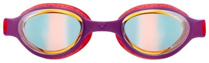 Очки для плавания Arena AIR JR MIRROR фиолетовый, красный OSFM 009273-100