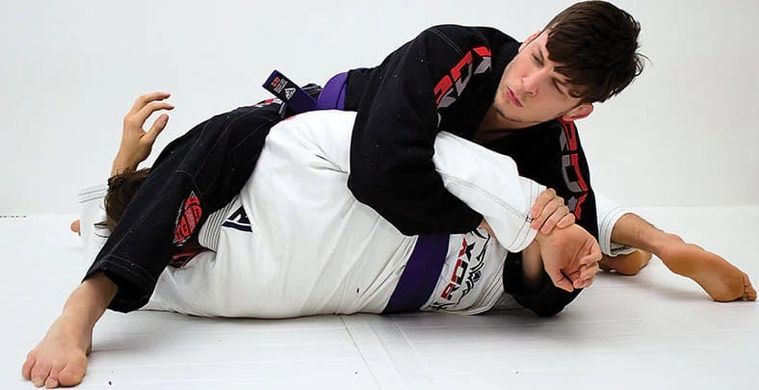 Костюм для бразильського джиу-джитсу RDX BRAZILIAN JIU-JITSU SUIT чорний A4 BJJ-S1B