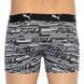 Труси-боксери Puma LOGO AOP BOXER 2P сірий, білий, чорний Чол M 501003001-200 фото 3