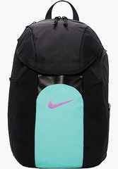 Рюкзак Nike NK ACDMY TEAM BKPK 2.3 30L чорний, бірюзовий Уні 49х33х23 см 00000029684