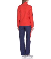 Костюм спортивний (куртка+брюки) WOMAN LINED SUIT червоний; синій жін XS 00000004731