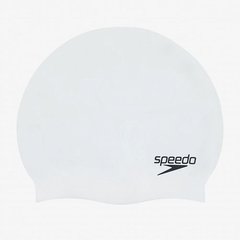 Шапка для плавання Speedo FLAT SILICONE CAP AU білий Уні OSFM 00000022589