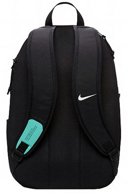 Рюкзак Nike NK ACDMY TEAM BKPK 2.3 30L чорний, бірюзовий Уні 49х33х23 см 00000029684