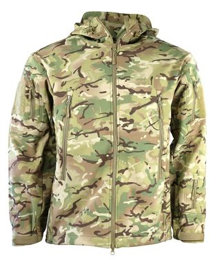 Куртка тактична KOMBAT UK Patriot Soft Shell Jacket розмір M kb-pssj-btp-m