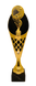 Статуетка Великий теніс Факел чорний, золото h 34см арт СБТ-02 00000016775 фото 1