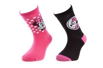 Шкарпетки MINNIE SOCKS 2P рожевий, чорний Діт 83892347-1