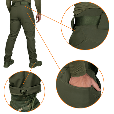 Брюки Camotec SoftShell Vent (7331-XXXL) 7331-XXXL
