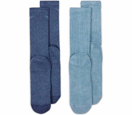 Шкарпетки Nike U NK EVERYDAY PLUS CUSH CREW 2PR синій, блакитний Уні 38-42 00000017095
