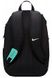 Рюкзак Nike NK ACDMY TEAM BKPK 2.3 30L чорний, бірюзовий Уні 49х33х23 см 00000029684 фото 2