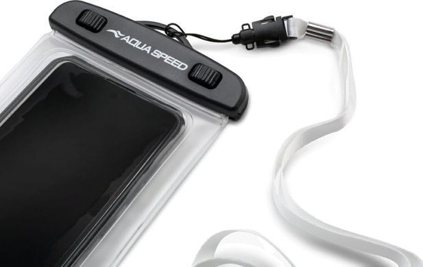 Водонепроникний чохол для телефону Aqua Speed IPX8 63240 прозорий, чорний One Size 779-07