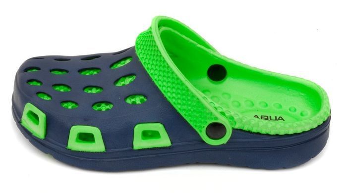 Крокси Aqua Speed SILVI 6931 синій, зелений Діт 28 508-48