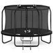 Батут THUNDER INSIDE ELITE с внутренней сеткой 12 футов 366 см черный INSIDE-ELITE-12FT-BLACK фото 1