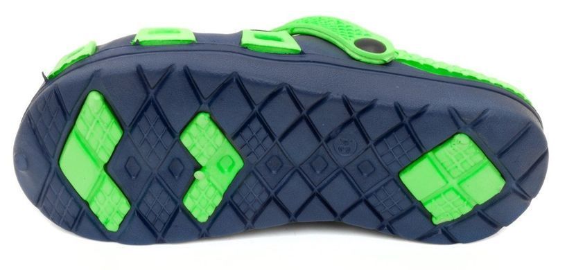 Крокси Aqua Speed SILVI 6931 синій, зелений Діт 28 508-48