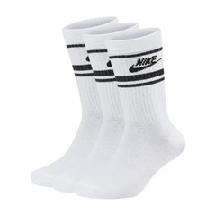 Шкарпетки Nike U NK NSW EVERYDAY ESSENTIAL CR 3PR білий, чорний Уні 34-38 00000017424