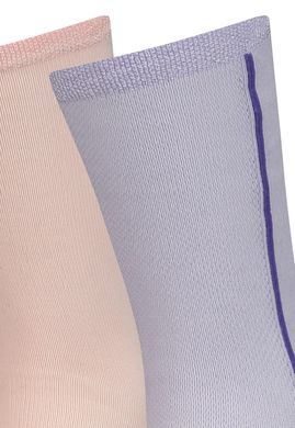 Шкарпетки Puma GIRLS MESH SOCK 2P фіолетовий, персиковий Діт 27-30 00000009536