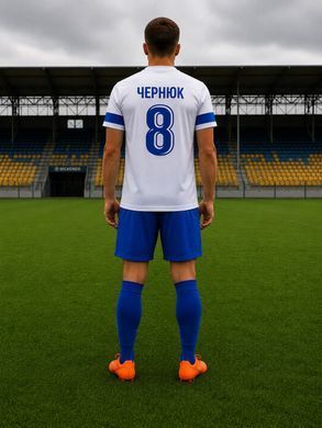 Футбольна форма X2 League (футболка+шорти), розмір S (білий/синій) X2001W/BL
