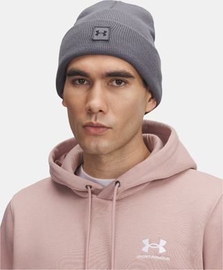 Шапка UA Halftime Cuff сірий Чол One Size 1373155-026