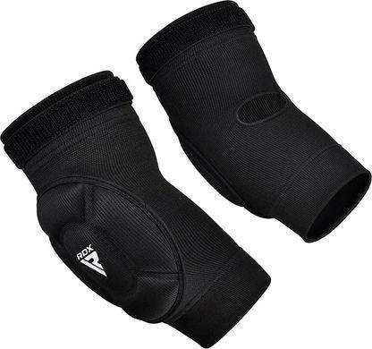 Налокітник RDX HOSIERY ELBOW FOAM чорний, білий M HYP-EBW