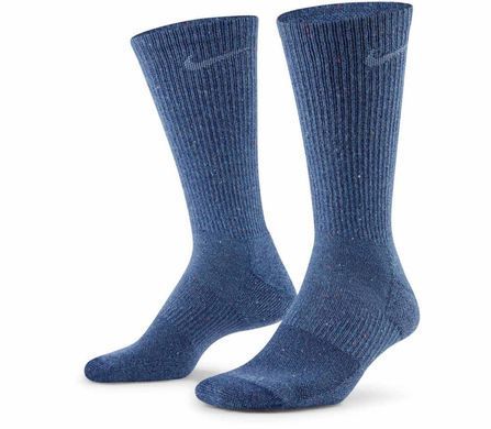 Шкарпетки Nike U NK EVERYDAY PLUS CUSH CREW 2PR синій, блакитний Уні 34-38 DM7086-903
