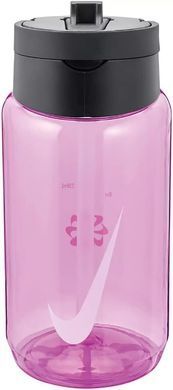 Бутылка NIKE TR RENEW RECHARGE STRAW BOTTLE 24 OZ розовый, черный, белый Уни 709 мл N.100.7642.644.24