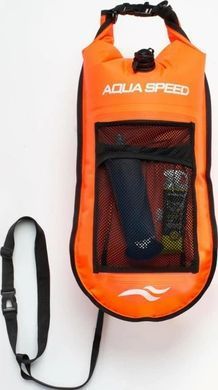 Буй для плавання з кишенею Aqua Speed OPEN WATER SWIM BUOY+POCKET 63230 помаранчевий 17 літрів 747-75