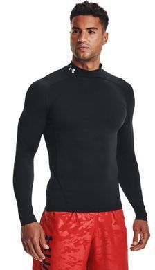 Лонгслів Under Armour HG Armour Comp Mock LS чорний Чол  1369606-001