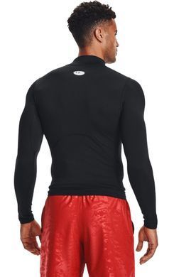 Лонгслів Under Armour HG Armour Comp Mock LS чорний Чол  1369606-001
