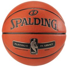 Мяч баскетбольный Spalding NBA Platinum ZK Legacy Indoor 76017Z №7