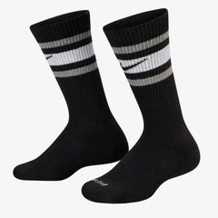 Шкарпетки Nike U NK EVERYDAY PLUS CUSH CREW 3PR чорний Уні 34-38 00000018526