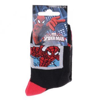 Шкарпетки SPIDER MAN SPIDERMAN DS CARRE чорний Діт 23-26, арт.43890147-2 00000010218