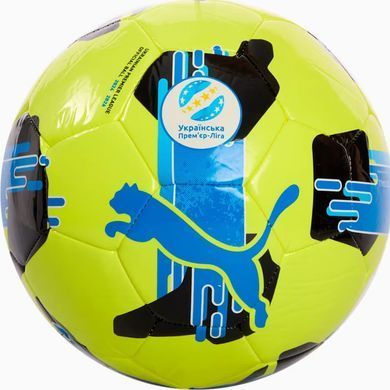 М'яч футбольний Puma Orbita UPL (MS) жовтий, синій 5 084593-02