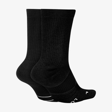 Шкарпетки Nike U NK MLTPLIER CRW 2PR чорний Уні 42-46 00000021256