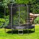 Батут THUNDER INSIDE ELITE з внутрішньою сіткою 8 футів 244 см чорний INSIDE-ELITE-8FT-BLACK фото 3