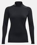 Лонгслів UA HG Armour Comp Mock LS чорний Чол XL 1369606-001