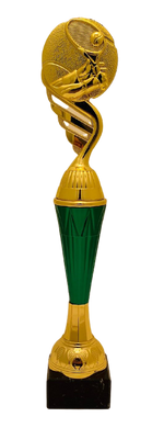 Статуетка Великий теніс зелений, золото h 34см арт СБТ-03 00000016778