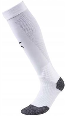 Гетры Puma Team LIGA Socks белый, черный 43-46 703438-04