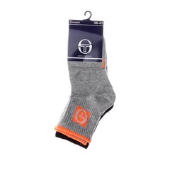 Шкарпетки Sergio Tacchini 3-pack чорний, помаранчевий, білий Жін 36-41 00000008254