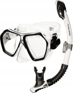 Набір маска і трубка Aqua Speed Blaze + Borneo 60317 чорний Уні OSFM 618-05