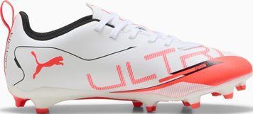 Бутси дитячі Puma ULTRA 5 PLAY FG/AG Jr білий, помаранчевий Діт  00000038456