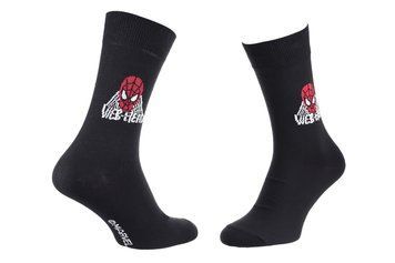 Шкарпетки Spider Man WEB HEAD чорний Діт 43-46 00000010923