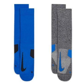 Шкарпетки Nike U NK MLTPLIER CRW 2PR - 144 Синій, сірий Уні  SX7557-937
