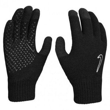 Рукавички теплі Nike Y KNIT TECH AND GRIP TG 2.0 чорний, білий S/M N.100.0663.091